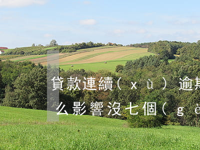 貸款連續(xù)逾期七個(gè)月有什么影響沒，七個(gè)月貸款連續(xù)逾期：會(huì)對你的信用產(chǎn)生什么影響？